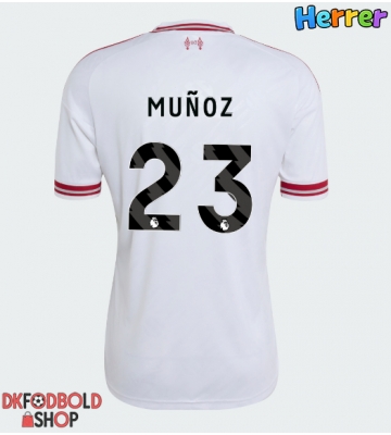 Liverpool Victor Munoz #23 Udebanetrøje 2026-27 Kort ærmer Liverpool Victor Munoz #23 Udebanetrøje 2026-27 Kort ærmer